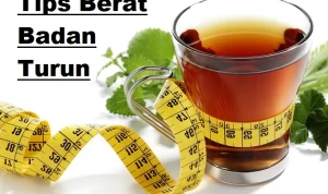 berat badan turun