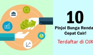 10 Aplikasi Pinjol Bunga Rendah Cepat Cair Resmi OJK