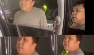 Viral! Video Pria Tambun Mengaku Oknum Polisi Memaki dan Memukul Pengendara Mobil