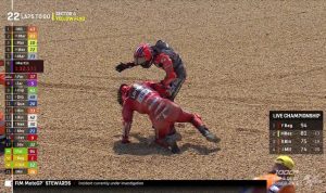 Pecco Bagnaia dan Maverick Vinales Terlibat Insiden Crash di MotoGP Prancis, Akankah 2 Rider Tersebut Kena Pinalti?