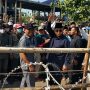 Beredar kabar yang mengklaim bahwa aksi demo di Pondok Pesantren (Ponpes) Al Zaytun Kabupaten Indramayu, Jawa Barat memakan 5.000 korban. Kholil Ibrahim/radarcirebon.com