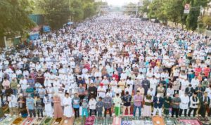 Ilustrasi pelaksanaan Sholat Idul Adha. (Pixabay)