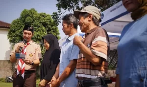 347 Rutilahu di Kelurahan Cibadak Terima BST dari Pemkot Bogor