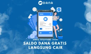 Saldo DANA Gratis sampai 100 Ribu, Klik Link Ini Sekarang!