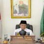 Wakil Gubernur Jawa Barat Uu Ruzhanul Ulum saat membuka pelatihan dan magang program One Pesantren One Product (OPOP) 2023 secara virtual pada Kamis (8/6/2023).