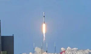 Satelit Pertama Indonesia (SATRIA-1) Sukses Meluncur (ANTARA/Livia Kristianti/aa.)