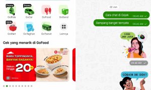 Begini Cara Chat di Aplikasi Gojek, Tidak untuk Selingkuh! Cara Chat di Aplikasi Gojek/Dok.pribadi
