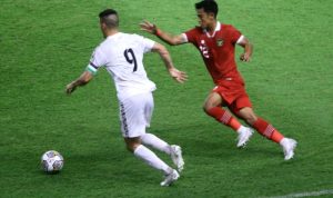 Saling Serang, Indonesia vs Palestina Imbang di Babak Pertama