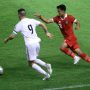 Saling Serang, Indonesia vs Palestina Imbang di Babak Pertama