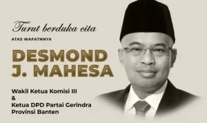 Innalillahi Tutup Usia di 57 Tahun, Politikus Desmond Junaidi Mahesa Innalillahi Tutup Usia di 57 Tahun, Politikus Desmond Junaidi Mahesa