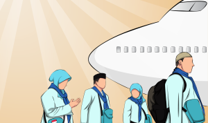 Jemaah Haji Bersiap Menuju Arafah Jemaah haji bersiap menujur arafah