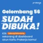 RESMI! Kartu Prakerja Gelombang 56 Sudah Dibuka, Klik Gabung di Sini