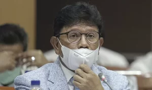 Kejagung sita aset tanah mantan Menkominfo, Johnny G Plate buntut kasus korupsi base transreceiver station (BTS) 4G Kominfo. ANTARA/Reno Esnir.