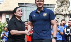 Ketum PDIP, Megawati Soekarnoputri sempat berikan pesan pada Puan Maharani saat hendak menggelar pertemuan dengan Ketum Demokrat, AHY. ANTARA/Asprilla Dwi Adha.