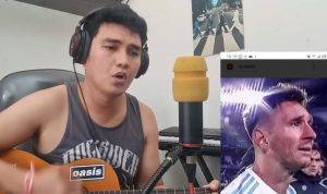 Lirik Lagu Aldi Taher Lionel Messi/ Tangkap Layar YouTube alditaher tv