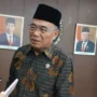 Menko PMK, Muhadjir Effendy turut menyoroti polemik Al Zaytun sempat menyebut Ponpes yang diasuh Panji Gumilang itu mirip komune. ANTARA/Lintang Budiyanti Prameswari.