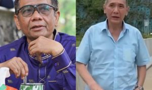Menko Polhukam, Mahfud MD memperilahkan pengusaha Jusuf Hamka untuk menagih utang pemerintah sebesar Rp800 miliar kepada Kemenkeu. Kolase Instagram/@mohmahfudmd dan @jusufhamka.