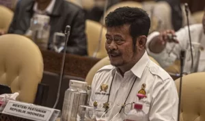 Syahrul Yasin Limpo Tak Penuhi Panggilan KPK Hari Ini, Karena Tengah Berada di India Mentan, Syahrul Yasin Limpo tidak penuhi panggilan KPK, hari ini Jumat, 16 Juni 2023 lantaran tengah berada di India. ANTARA/Aprillio Akbar.