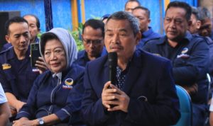 Merasa dituduh ada mahar politik dalam pencalegan di Partai NasDem, Saan Mustapa Sebagai Ketua DPW Jabar membantah keras tudingan itu.