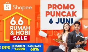 Siap-siap! Menggila di Bulan Juni Promo Shopee 6.6, Harga Rp 1 Lho, Cek Infonya di Sini! Promo Shopee 6.6