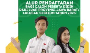 PPDB 2023 Luar Jawa Barat/ Tangkap Layar Instagram @disdikjabar