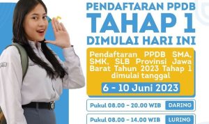 PPDB Jabar 2023/ Instagram @disdikjabar