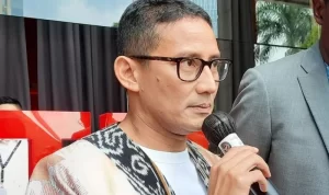 PPP menyampaikan bahwa posisi Menparekraf, Sandiaga Uno setelah diresmikan pada Rabu, 14 Juni 2023 hari ini akan diumumkan dalam Rapimnas. ANTARA/Lia Wanadriani Santosa.