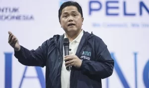 Pengamat politik UI, Ade Reza Hariyadi menyoroti Menteri BUMN Erick Thohir disoroti menjelang Pilpres 2024. ANTARA/Dhemas Reviyanto.