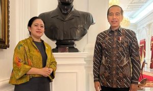 Bahas Situasi Politik Nasional, Presiden Jokowi dan Puan Maharani Lakukan Pertemuan di Istana Presiden Joko Widodo (Jokowi) dan Ketua DPR RI, Puan Maharani dikabarkan melakukan pertemuan di Istana membahas politik nasional. Instagam/@puanmaharaniri.