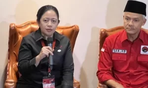 Puan Maharani sebut calon Presiden yang diusung oleh PDIP, Ganjar Pranowo sepakat memiliki visi misi yang selaras Presiden Jokowi. ANTARA/Putu Indah Savitri.