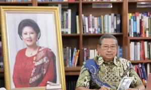 SBY mengungkapkan soal mimpinya menjemput Megawati Soekarnoputri bersama Presiden Joko Widodo (Jokowi) di Twitter. ANTARA.
