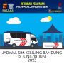 Jadwal SIM Keliling Kota Bandung 12 Mei – 18 Juni 2023