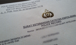 SKCK kini bisa diurus secara online.