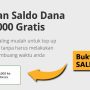 Saldo DANA Gratis Rp 100.000.