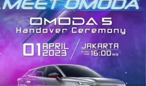 OMODA 5 Ranks Sixth in Export Car Sales in China