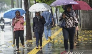 BMKG Prakirakan Akan Turun Hujan Deras di 11 Kota Besar Indonesia 