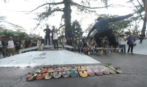 Rayakan Hari Skateboard Sedunia, Skatepark Sempur Bogor Ramai