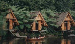 4 Rekomendasi Wisata Hits di Bandung/Foto: Instagram (@dusun_bambu)