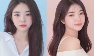 Viral Foto Edit Mirip Orang Korea Pakai Aplikasi Ini/ Kolase Instagram @gisel_la