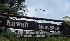 Menilik Wisata Jembatan Rengganis Rancabali, Membentang Sepanjang 370 Meter dengan Ketinggian 75 Meter / Tiara Disa Jabar Ekspres