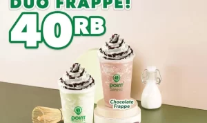 Promo Point Coffe Bisa Hemat 2 Frappe Cuma 40K!