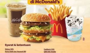 Nikmati Promo McD dengan Potongan Hingga 50% di Juni Ini! Nikmati Promo McD dengan Potongan Hingga 50% di Juni Ini!