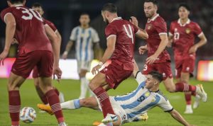 Pelatih Argentina Scaloni Puas Dengan Hasil Pertandingan FIFA Macthday Melawan Indonesia