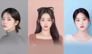 Sedang Tren AI! Cara Mudah Ubah Wajah Jadi Mirip Artis Korea snow AI, tren mirip artis korea