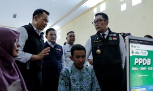 Pendaftaran Penerimaan Peserta Didik Baru (PPDB) SMA, SMK, SLB Provinsi Jawa Barat (Jabar) Tahap 1 berjalan lacar.