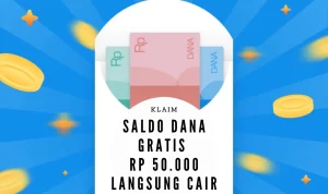 Saldo DANA Gratis Rp 50.000 Langsung Cair , Klaim di Sini! Saldo DANA Gratis Rp 50.000 Langsung Cair , Klaim di Sini!