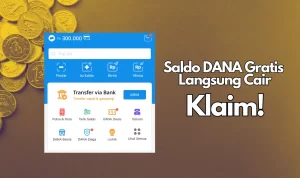Link DANA Kaget Gratis, Cair Saldo DANA Sampai Rp 150.000!