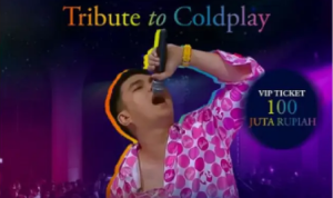 Aldi Taher Gelar Konser Tribute Coldplay