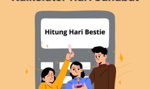 Ilustrasi Kalkulator Hari Sahabat