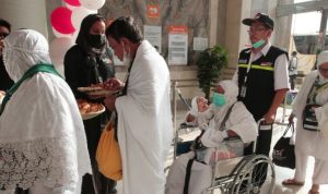 Batam's BTH-34 Group Marks The End of The Arrival of Indonesian Pilgrims